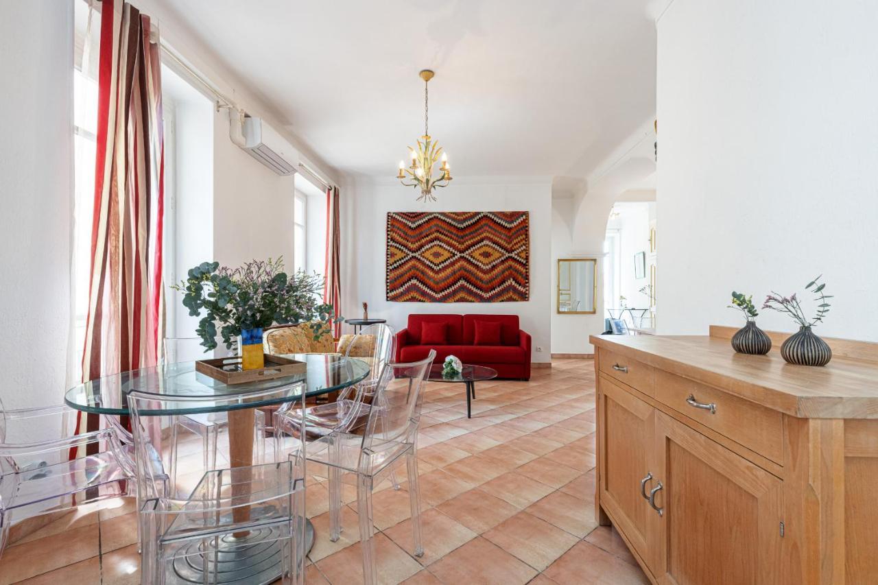 Large 2 Bdr Downtown - Ac & Terrace Nizza